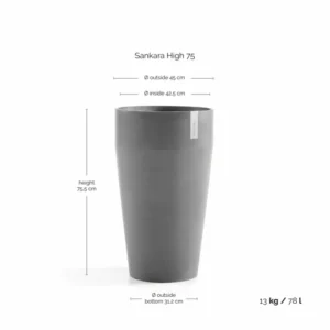 Ecopots γλάστρα Sankara High - Image 3